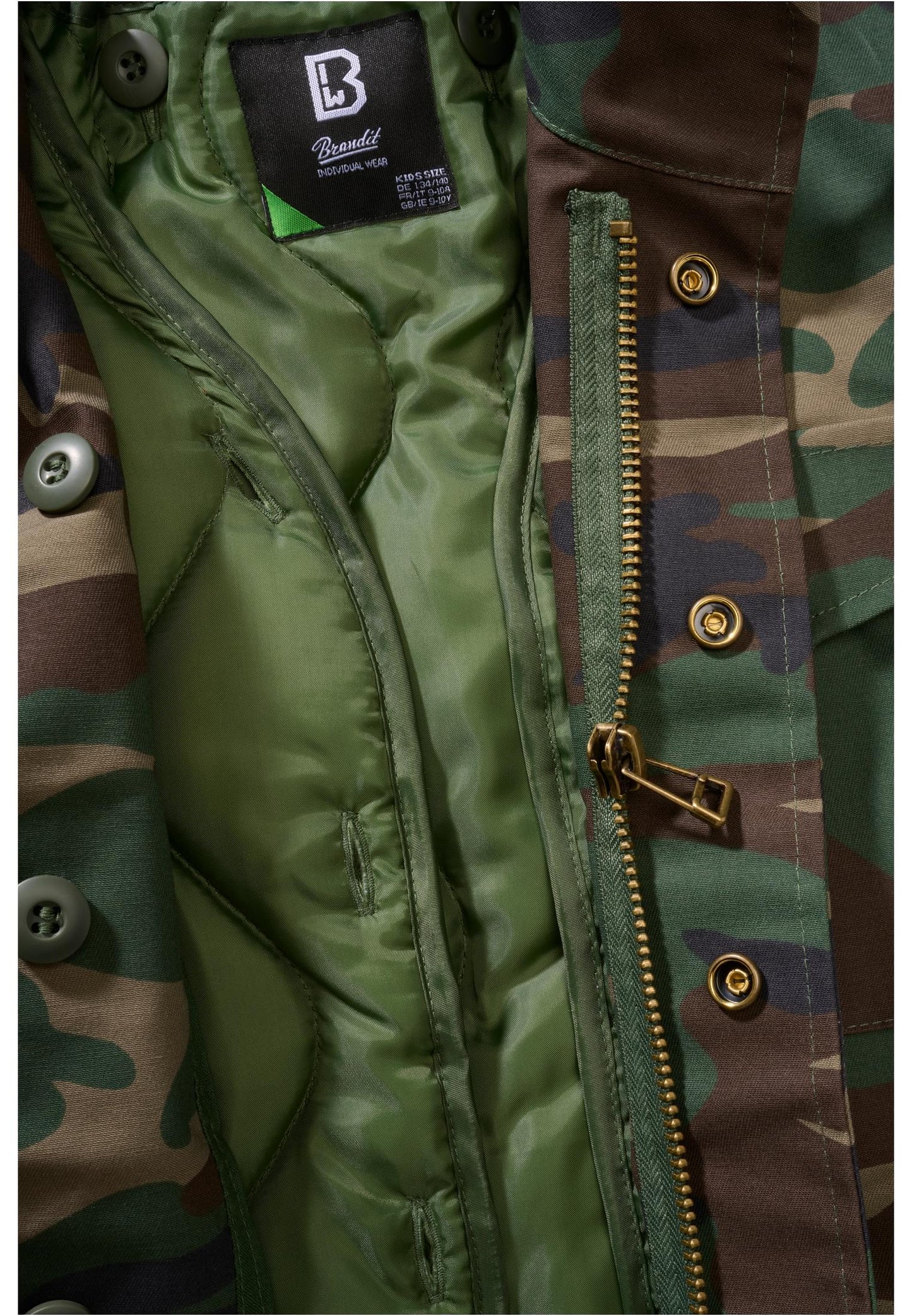B Kids M65 Standard Jacket - green-camo 170/176