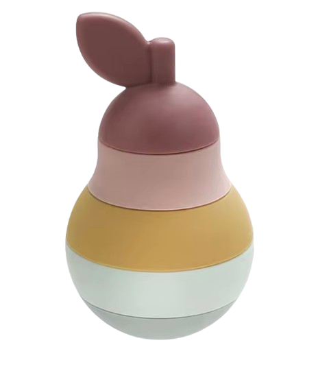 Byggblock Frukt - Tuggleksak Vid Tandsprickning