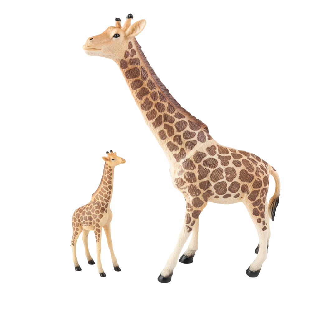Realistisk Giraff Modell – Upptäck savannens djur