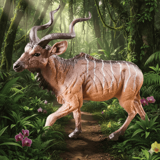 Get Modelldjur – Upptäck savannens djur