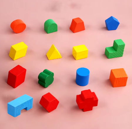 Geometri låda - 3D Formpussel