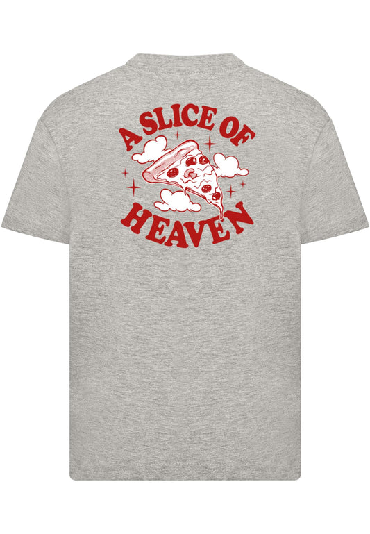 MT Kids Slice Of Heaven Pizza Tee - gray 122/128