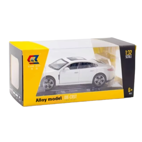 Sportbil Fyrdörrars Premium Mini Bilmodell - Skala 1:32 Med Ljud & Ljus