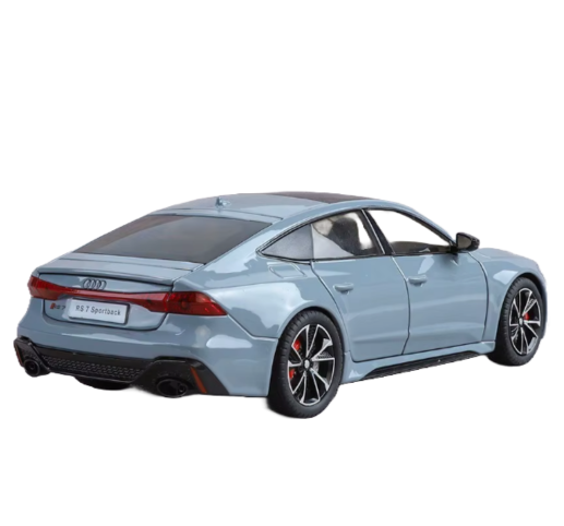 Sportbil Premium Mini Bilmodell - Skala 1:24 Med Ljud & Ljus - Blå