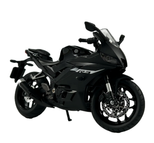 Motorcykel Premium MC-Modell Skala 1:12 Lysande Lyktor