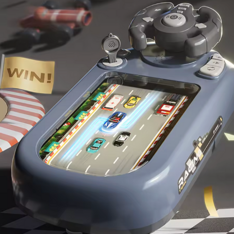 Biltävling Simulator Leksak - Interaktivt Bilspel