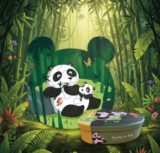 Panda Pussel – Montessori Lärande för Barn