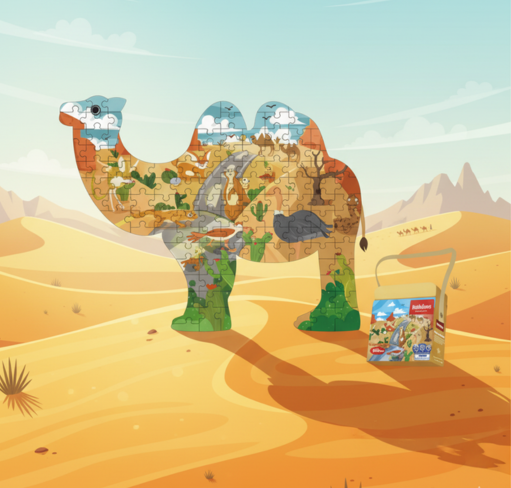 Kamel Pussel – Montessori Lärande för Barn