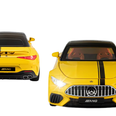 SL63 Sportbil Bilmodell - Skala 1:24 Ljud & Ljus