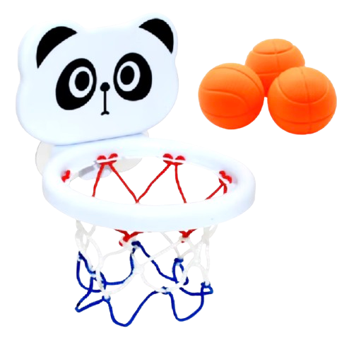 Basketkorg Mini Djurmotiv - Tre Basketbollar