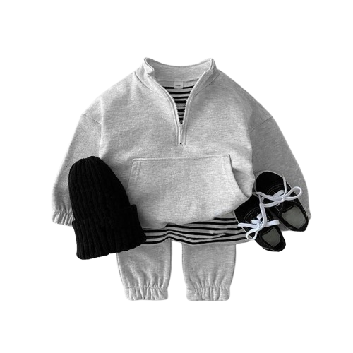 Mjukisset 1/2 Zipper - Fyra storlekar