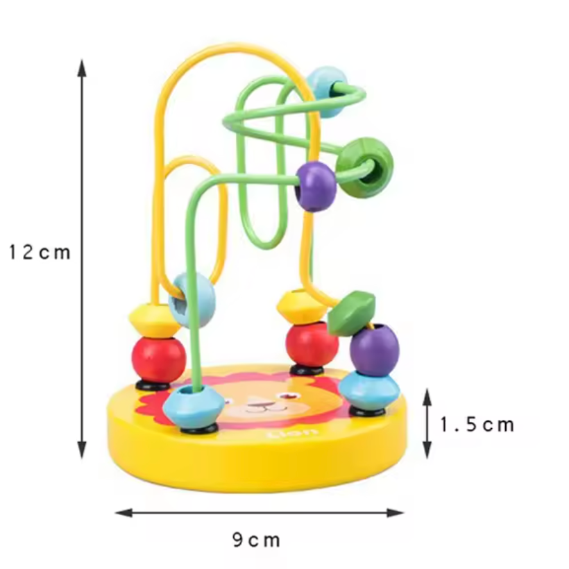 Montessori Ball Track Toy - Educational Wooden Toy