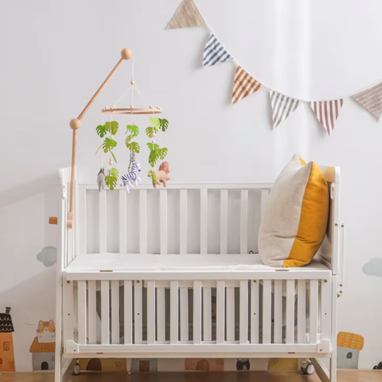 Babymobil med Rasselleksaker – Perfekt För Nyfödda & Upp Till 12 Månader