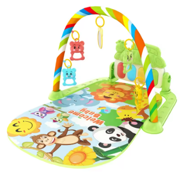 Babygym Med Piano Ljus färg – Lärande och Lek för Din Bebis