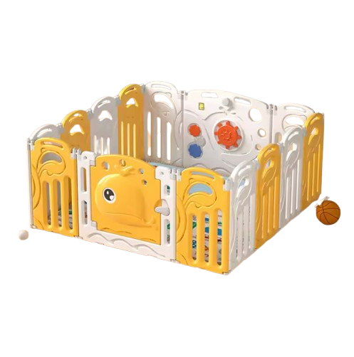 Fällbar Lekhage – Säker och Fällbar Lekhage för Nyfödda och Småbarn