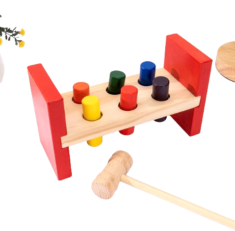 Montessori Hammarspel - Trä