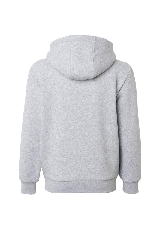 UC Kids Fluffy Zip Hoody i färgen gray - barnkläder från Happy Parent