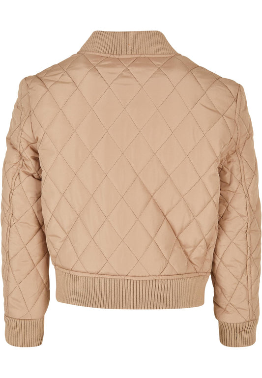 UC Girls Diamond Quilt Nylon Jacket