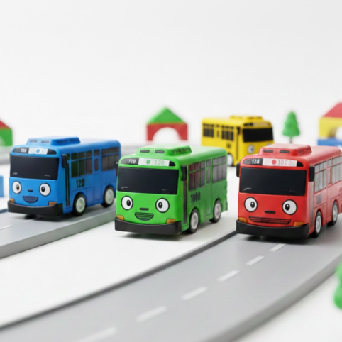 Minibussar - Flerpack - 9cm