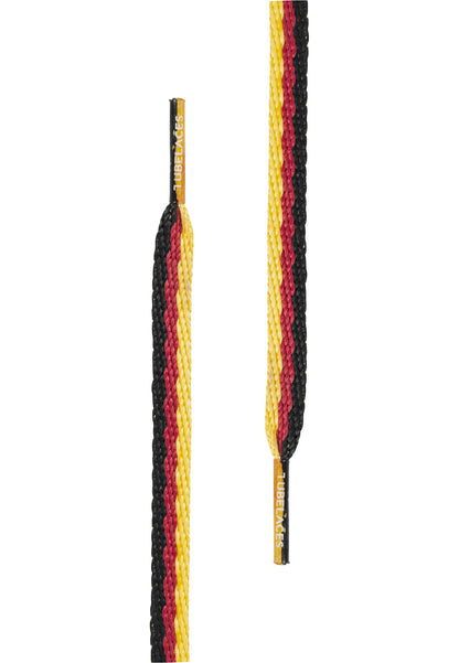 TUBELACES Flat Laces - 9mm - 90/120/140cm - 5 Pack