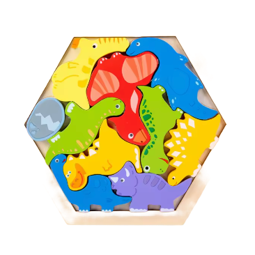Montessori Wooden Puzzle for Toddlers