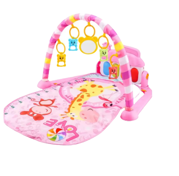 Babygym Med Piano Ljus färg – Lärande och Lek för Din Bebis