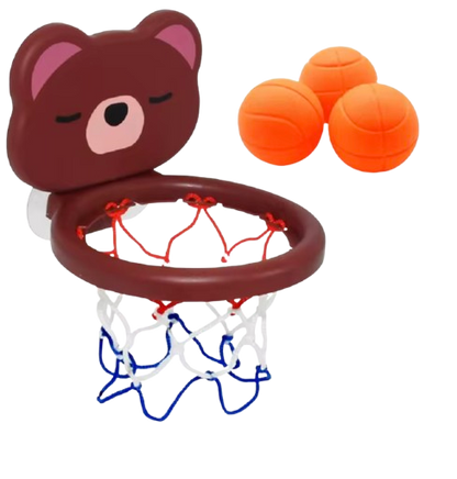 Basketkorg Mini Djurmotiv - Tre Basketbollar