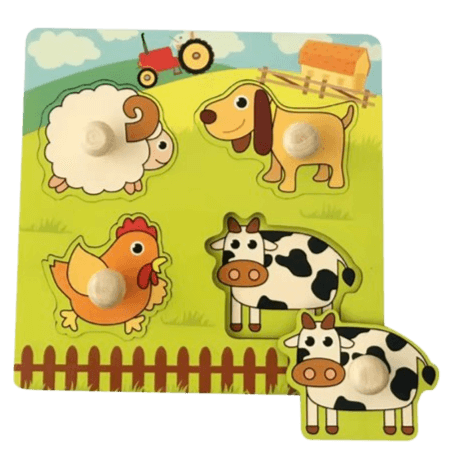 Montessori Pusselpaket för Småbarn 4-pack