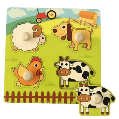 Montessori Pusselpaket för Småbarn 4-pack