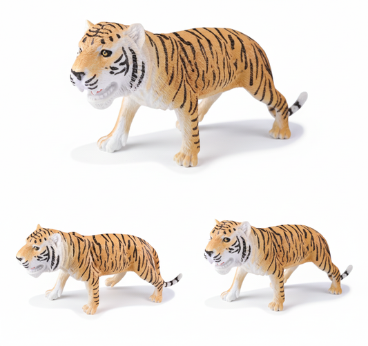 Realistisk Tiger Modell – Upptäck savannens djur
