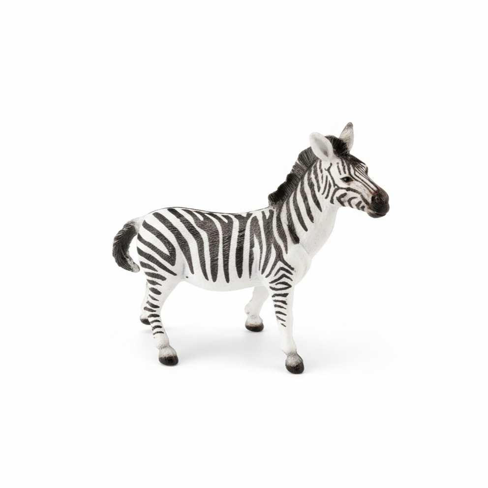 Realistisk Zebra Modell – Upptäck savannens djur
