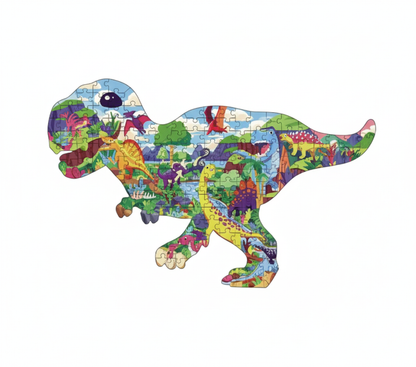 T-REX Pussel – Montessori Lek & Lärande