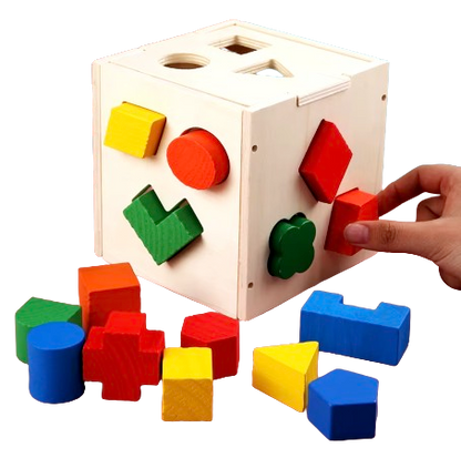 Geometri låda - 3D Formpussel