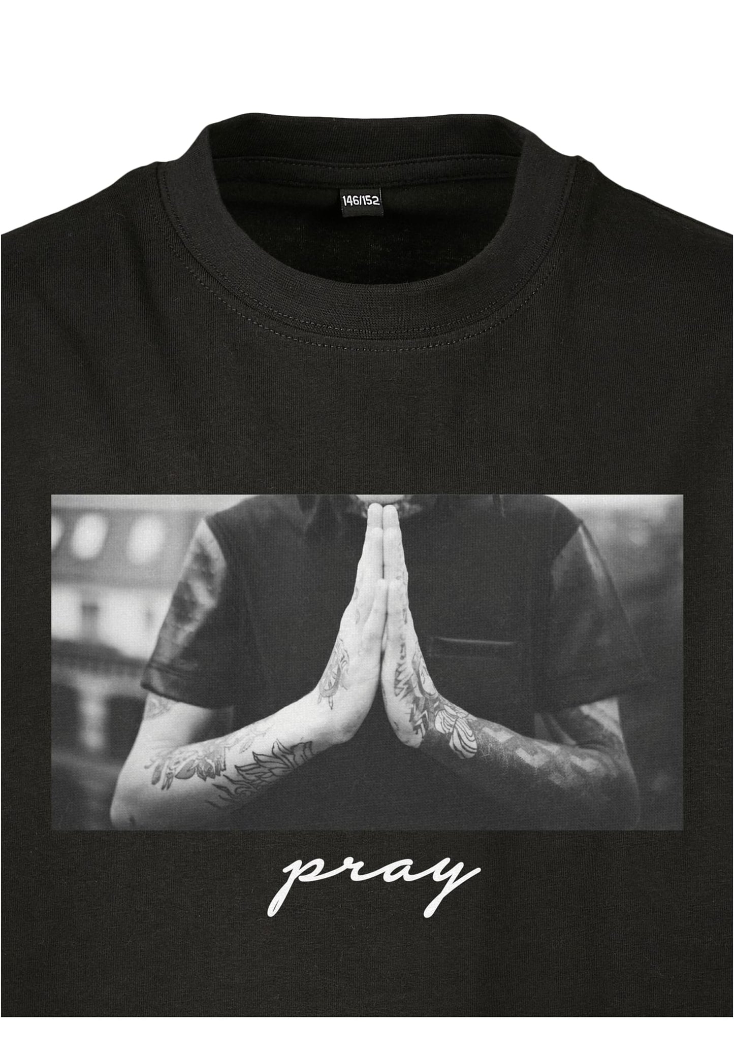 MT Kids Pray Tee - black 146/152