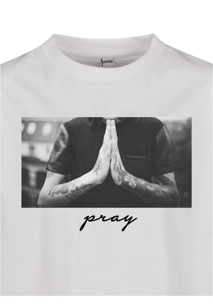 MT Kids Pray Tee - white 122/128