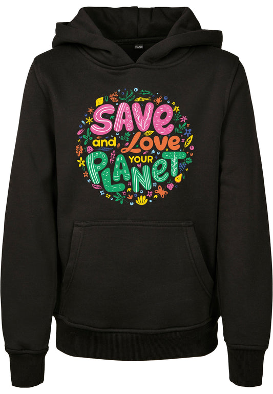 MT Kids Save And Love Hoody
