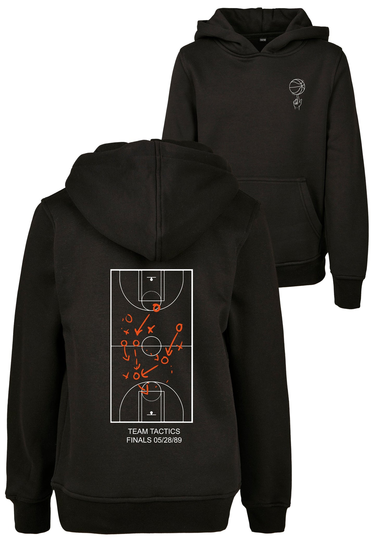 MT Kids Team Tactics Hoody - black 122/128