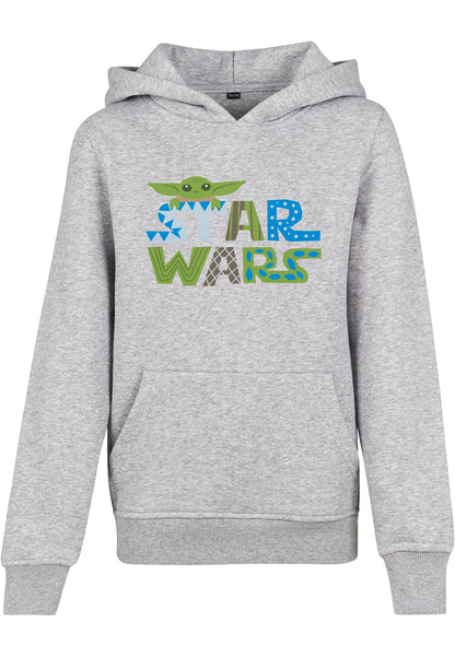 MT Kids Star Wars Colorful Logo Hoody - gray 110/116