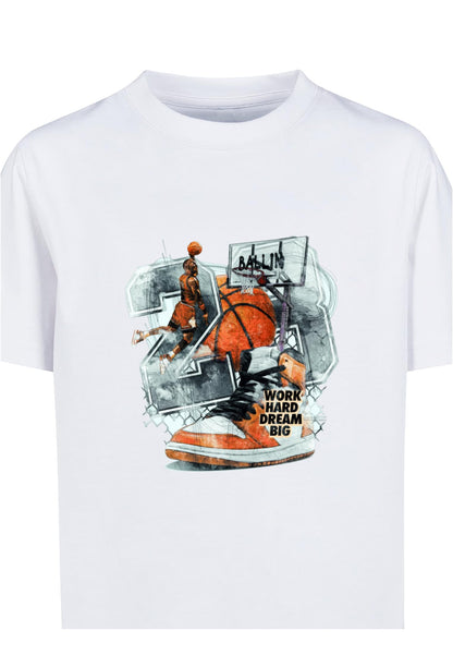 MT Kids Vintage Ballin Tee - white 134/140