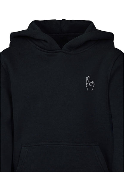 MT Kids Easy Sign Hoody - black 134/140