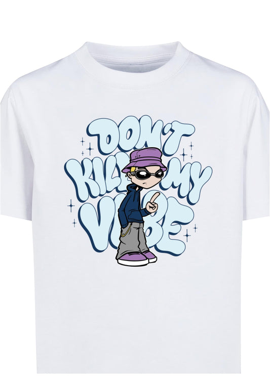 MT Kids Don't Kill My Vibe Tee - black 122/128