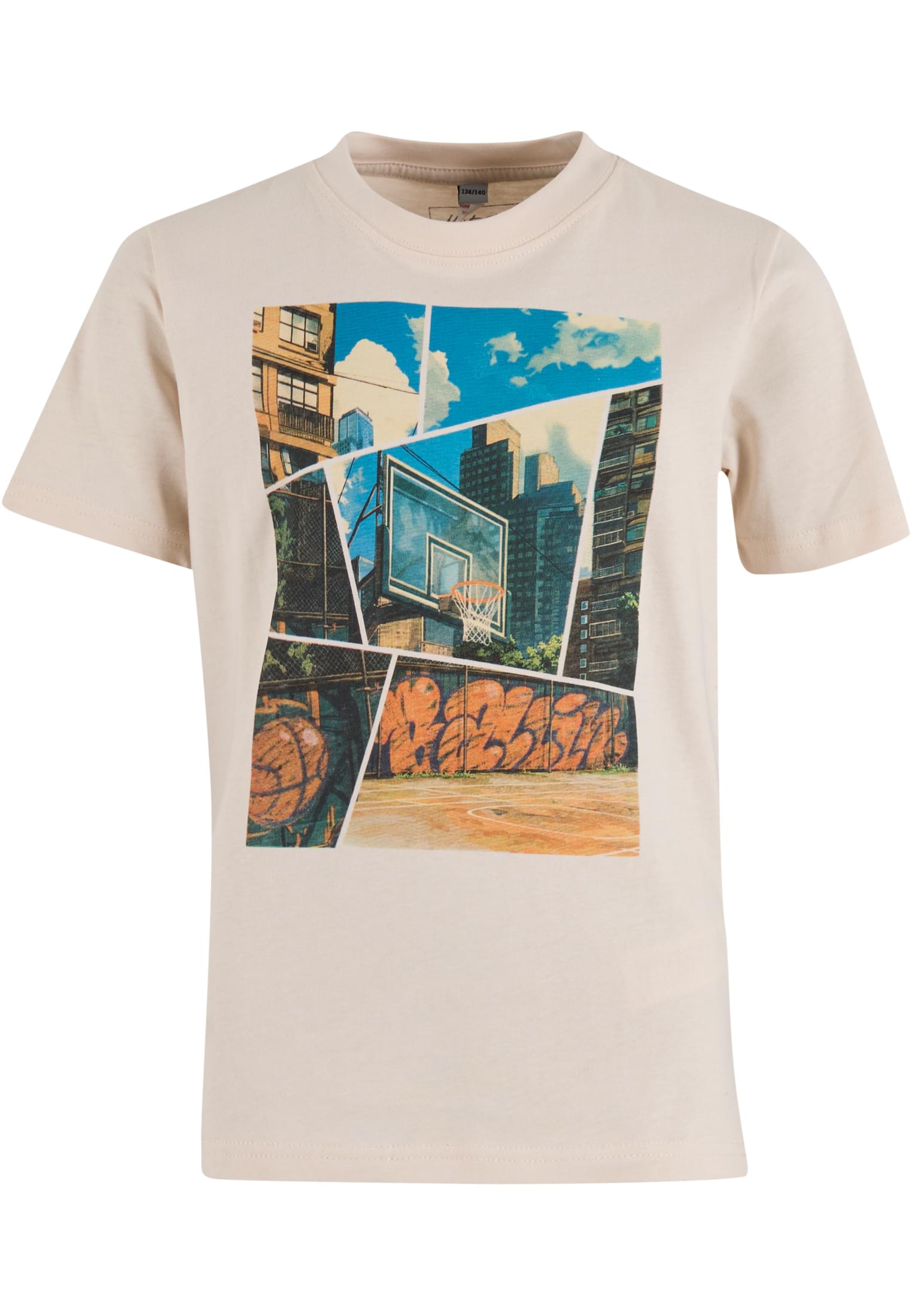 MT Kids Basketball Comic Tee - beige 110/116