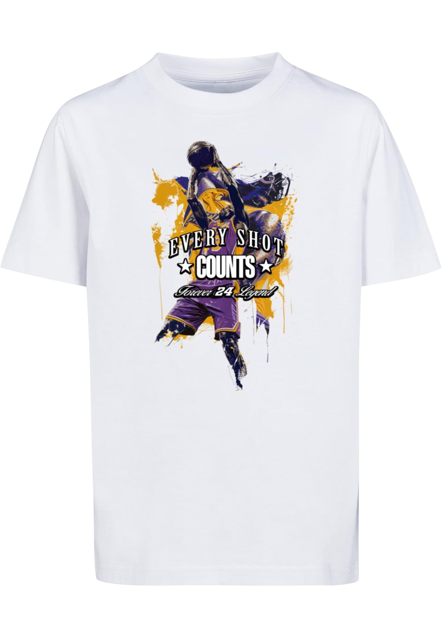 MT Every Shot Counts Tee - white 110/116