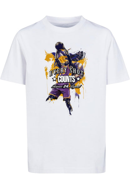 MT Every Shot Counts Tee - white 110/116
