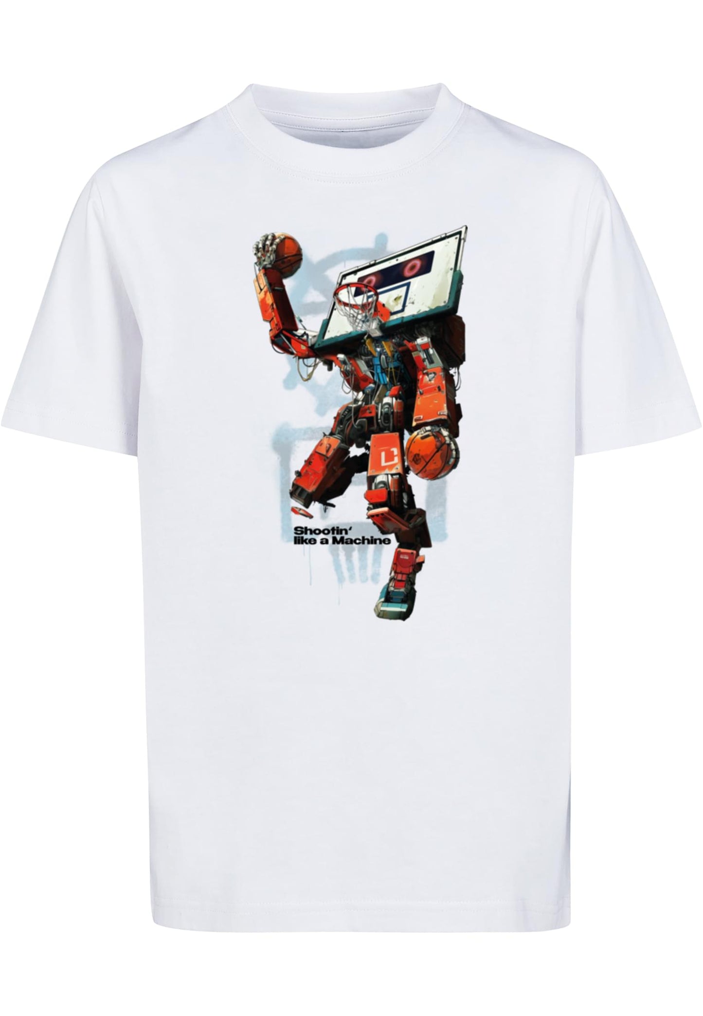 MT Ballin Robot Tee - white 110/116
