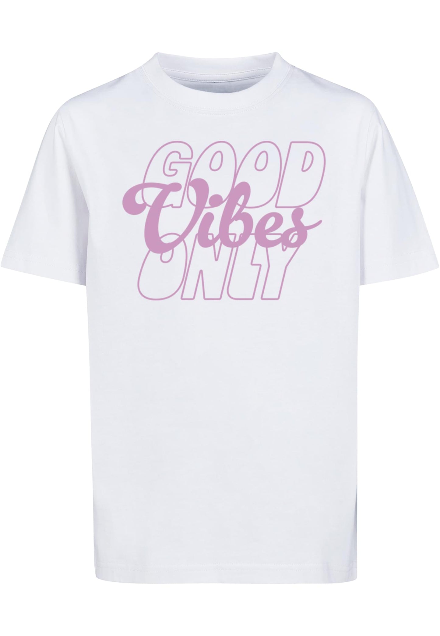 MT Good Vibes Only Wording Tee