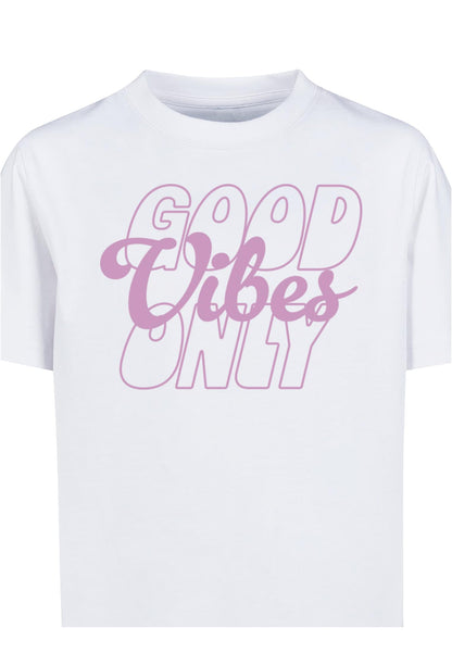 MT Good Vibes Only Wording Tee