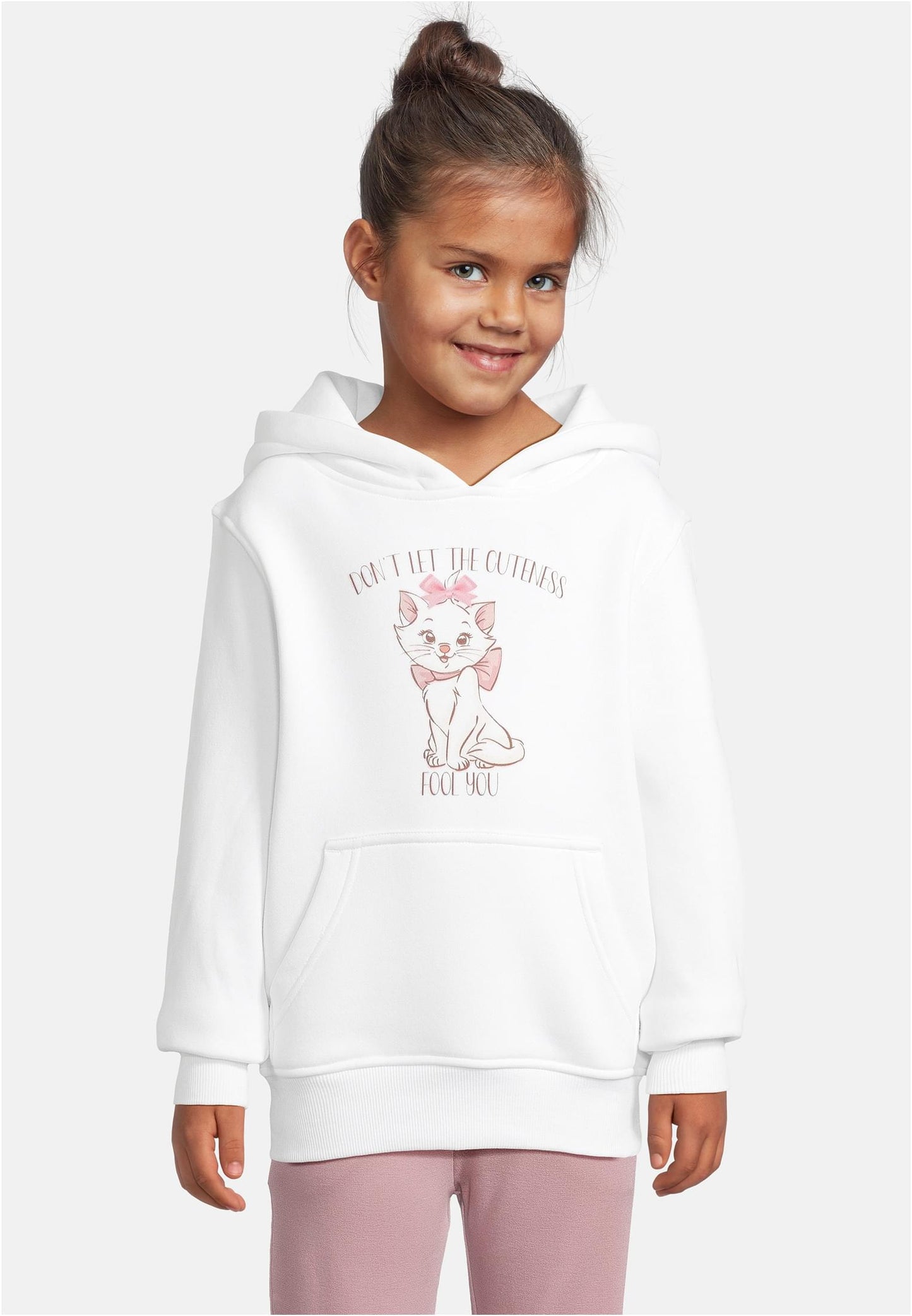 T-Shirt & Hoody 2 Pack Aristocats i färgen vit på modell bakifrån mot ljus bakgrund