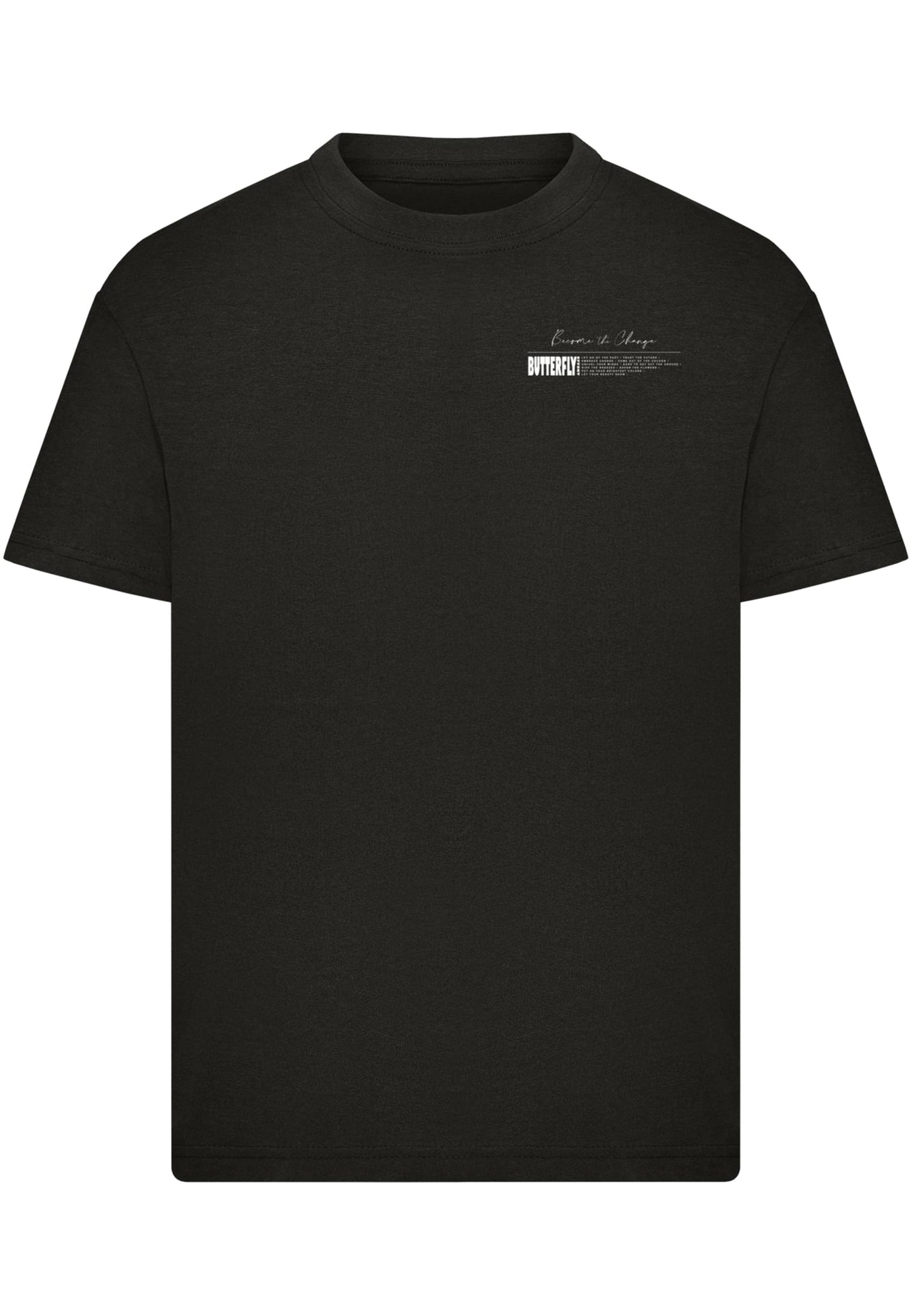 MT The Change Colorful Butterfly Tee - black 110/116