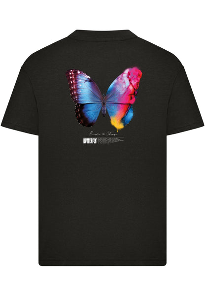 MT The Change Colorful Butterfly Tee - black 122/128
